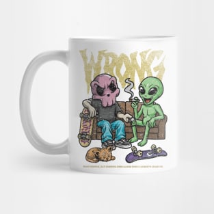 Alien goes wrong – Couch Lock Diplomacy Mug